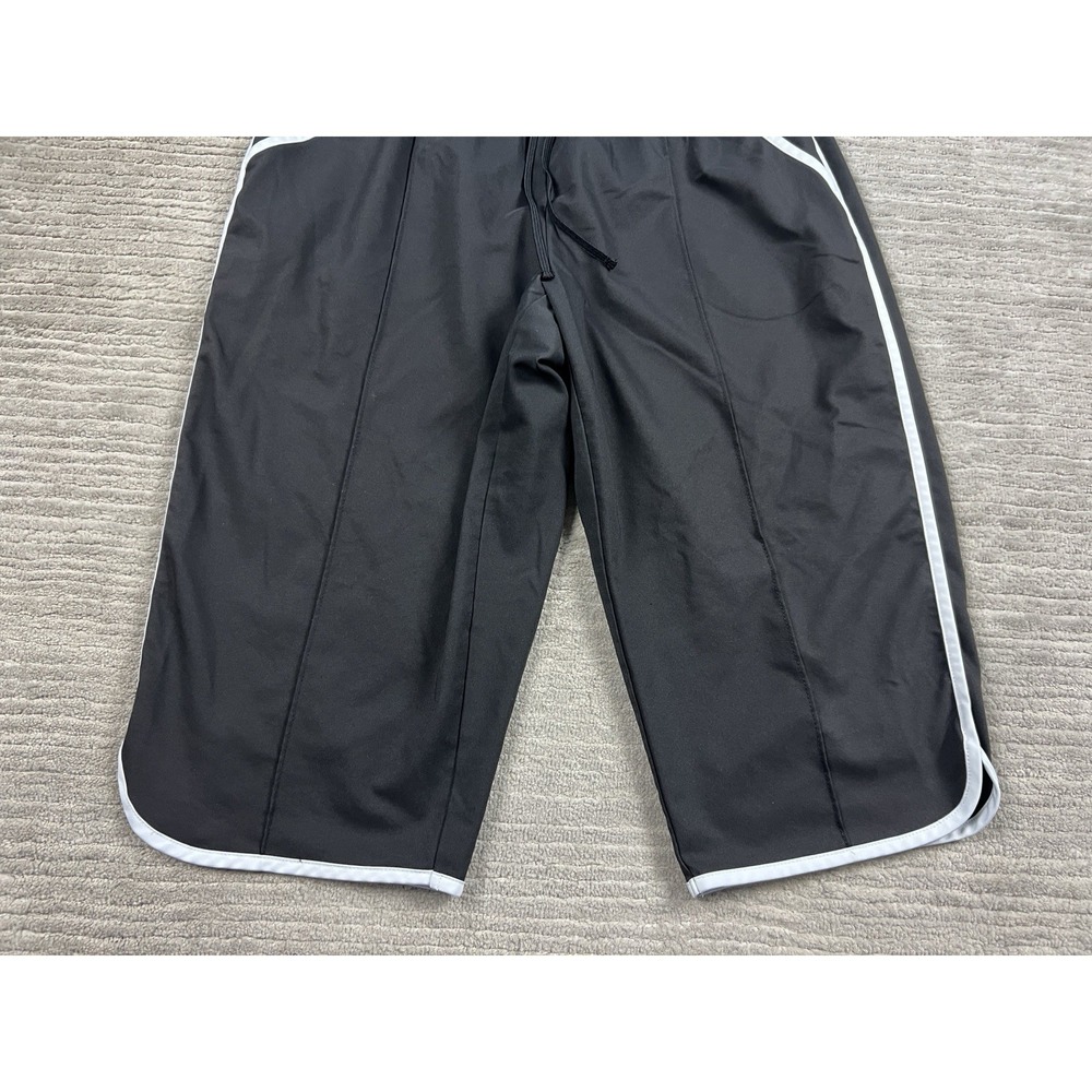 Made For Life Athletic Capri Pants Womens Petite Large PL Black Pull On - Picture 3 of 11